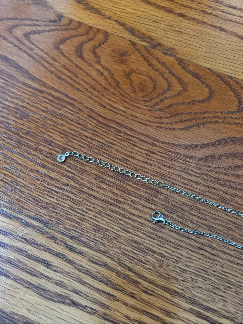 Silver necklace with horse pendant
